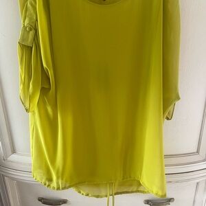 BCBG Chartreuse Blouse